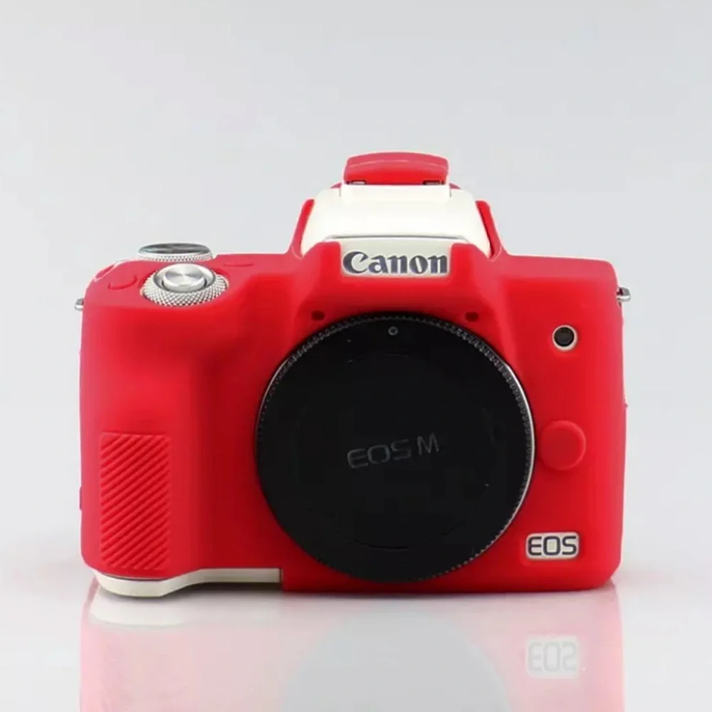 Soft EOS M50 II Silicone Protective Case Body Cover for Canon Digital Camera